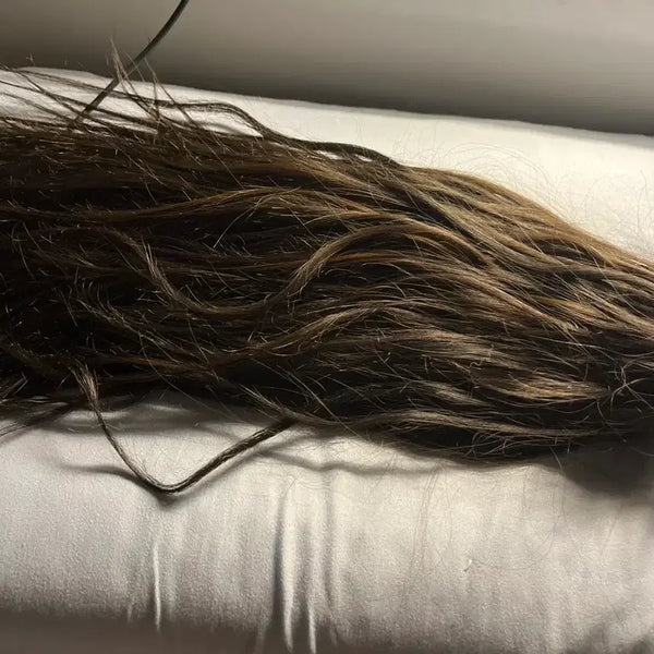 [BUNJANG] Hair Extension Pieces - Natural Brown / 붙임머리 피스