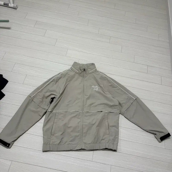 [BUNJANG] Malbon Golf Windbreaker Jacket XL Beige / 말본 바람막이 xl