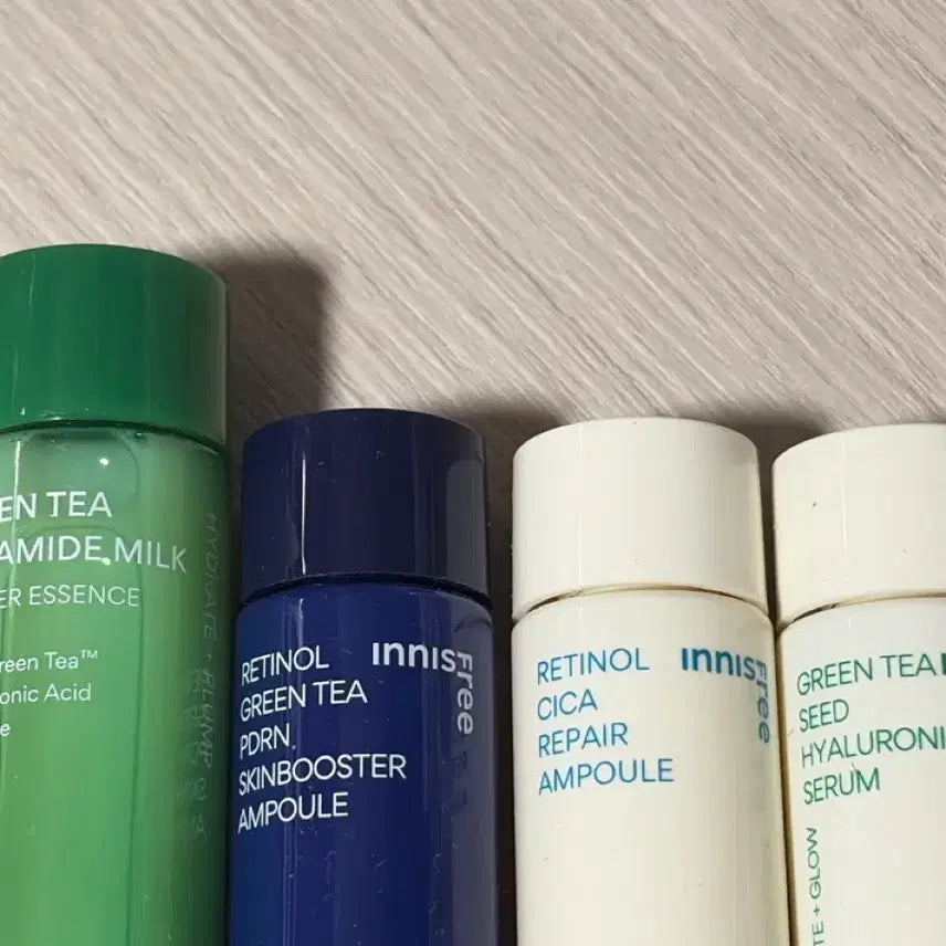 [BUNJANG] Innisfree Green Tea Retinol Cica Bundle Set / 이니스프리 그린티 레티놀 시카 일괄