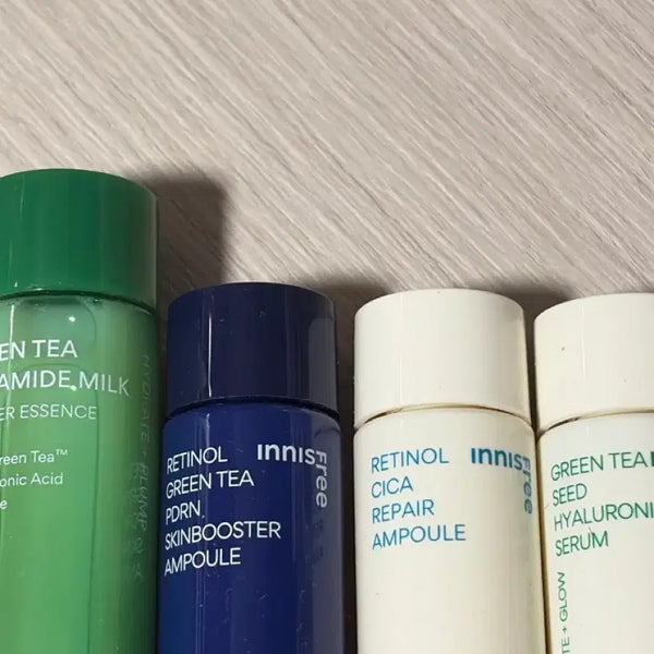 [BUNJANG] Innisfree Green Tea Retinol Cica Bundle Set / 이니스프리 그린티 레티놀 시카 일괄