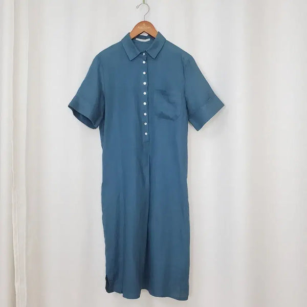 [BUNJANG] Love&Show Linen Dress / 러브앤쇼 린넨원피스 free 2023년식