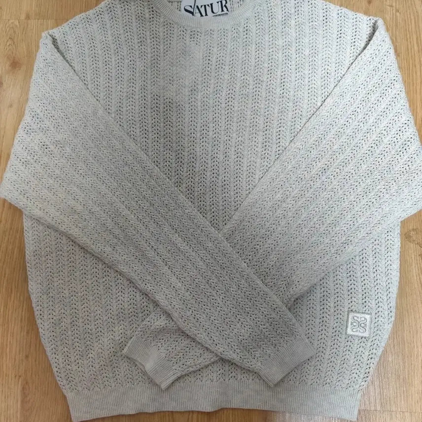 [BUNJANG] SETTER Men's Knit M Beige / 세터남성용니트M사이즈