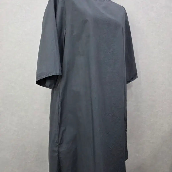 [BUNJANG] COS Dark Grey Cotton A-Line Dress / COS 코스 다크 그레이 코튼 에이라인 원피스