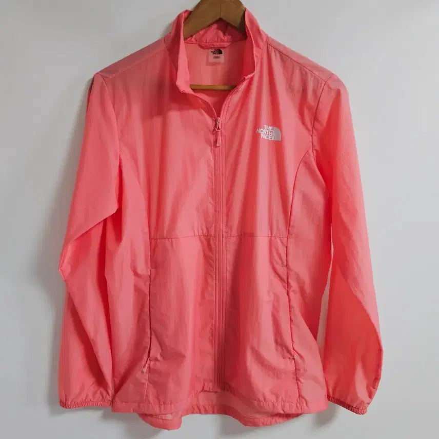 [BUNJANG] The North Face Women's Heus Light Windbreaker Jacket Pink (NJ3LQ05) / [WM/90] 노스페이스 헤우스 자켓 핑크 경량 바람막이 (NJ3LQ05