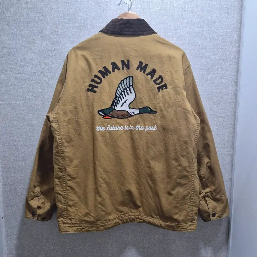 [BUNJANG] Human Made Hunting Jacket Beige / (L) 휴먼메이드 헌팅 자켓 베이지