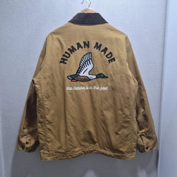 [BUNJANG] Human Made Hunting Jacket Beige / (L) 휴먼메이드 헌팅 자켓 베이지