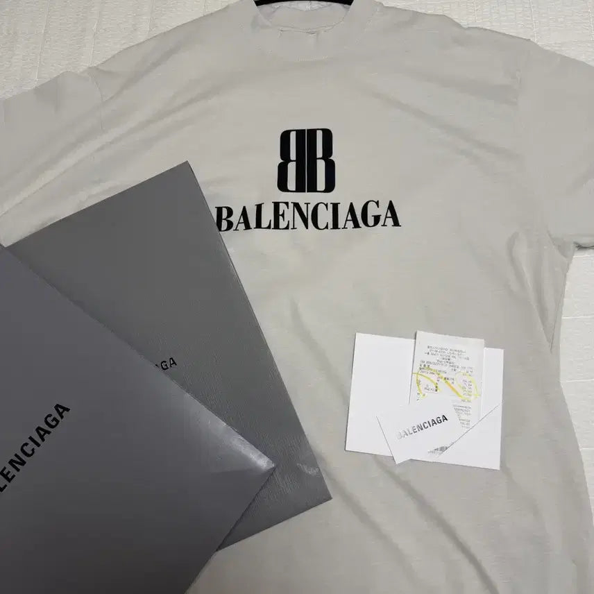 [BUNJANG] Balenciaga Nano BB T-shirt / 발렌시아가 반팔 티셔츠 나노BB 팝니다