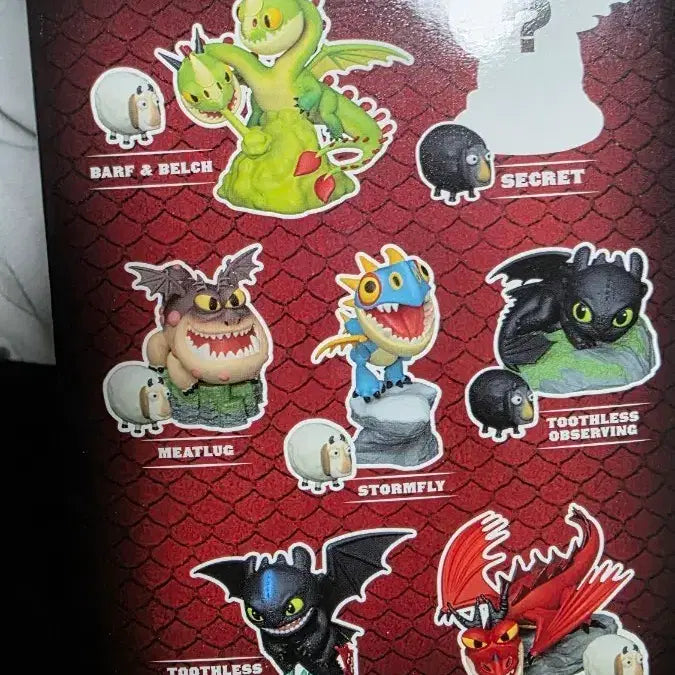 [BUNJANG] How to Train Your Dragon Figures Set / 드래곤 길들이기 피규어 2종