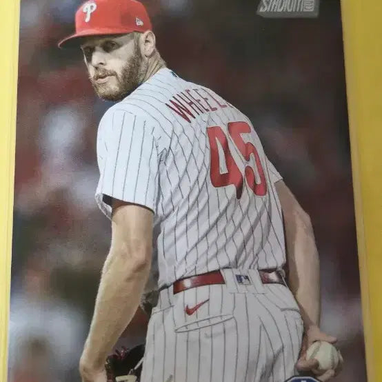 [BUNJANG] MLB 2024 Philadelphia Phillies Pitcher Zack Wheeler Stadium Card / MLB 2024 필리스 투수 잭 휠러 스타디움 카드