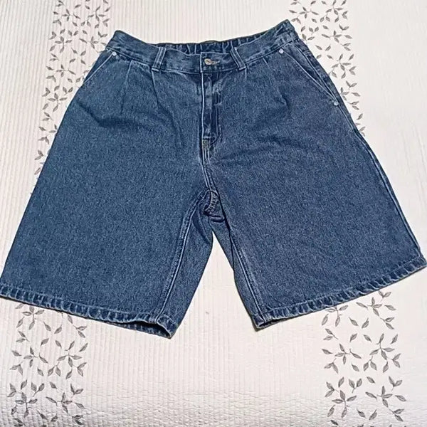 [BUNJANG] KIMUUR Wide Denim Shorts / 키뮤어 와이드 청반바지 M 31인치 기장56