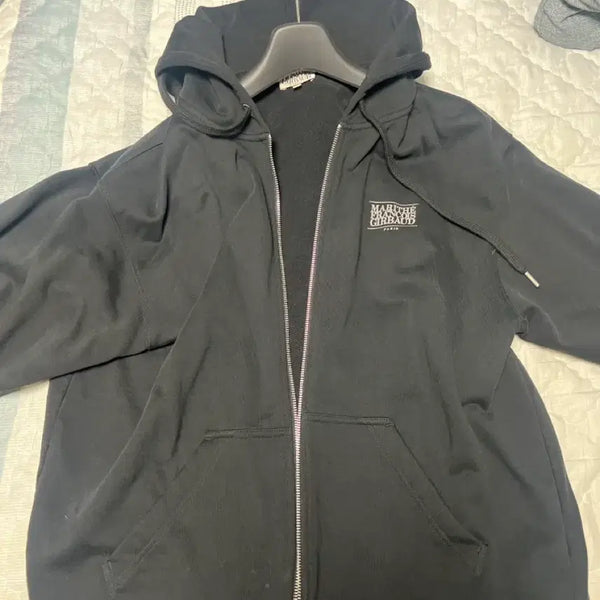 [BUNJANG] Marithe Francois Girbaud Hooded Zip-Up Black XL / 마리떼 후드집업 블랙 xl