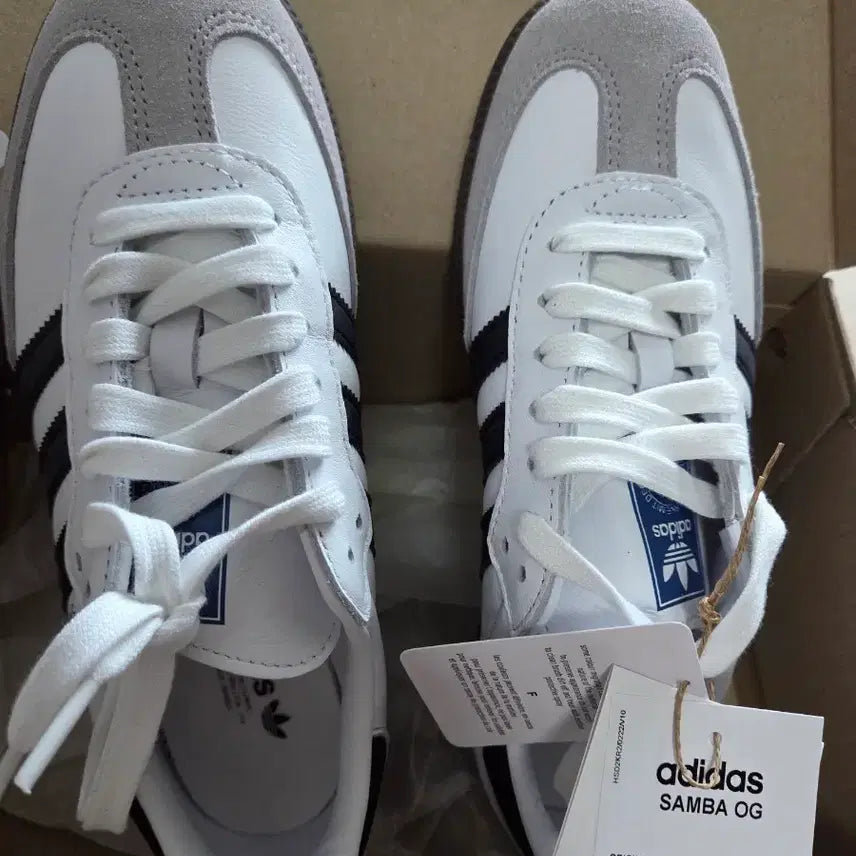 [BUNJANG] Adidas Samba OG White/Black 230mm / 아디다스 삼바 230