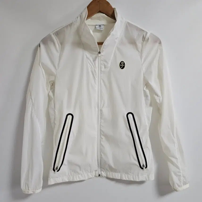 [BUNJANG] Castelbajac Women's Golf Windbreaker Jacket White XS / [정품] 까스텔바작 여성 골프 바람막이 자켓 (85/화이트)
