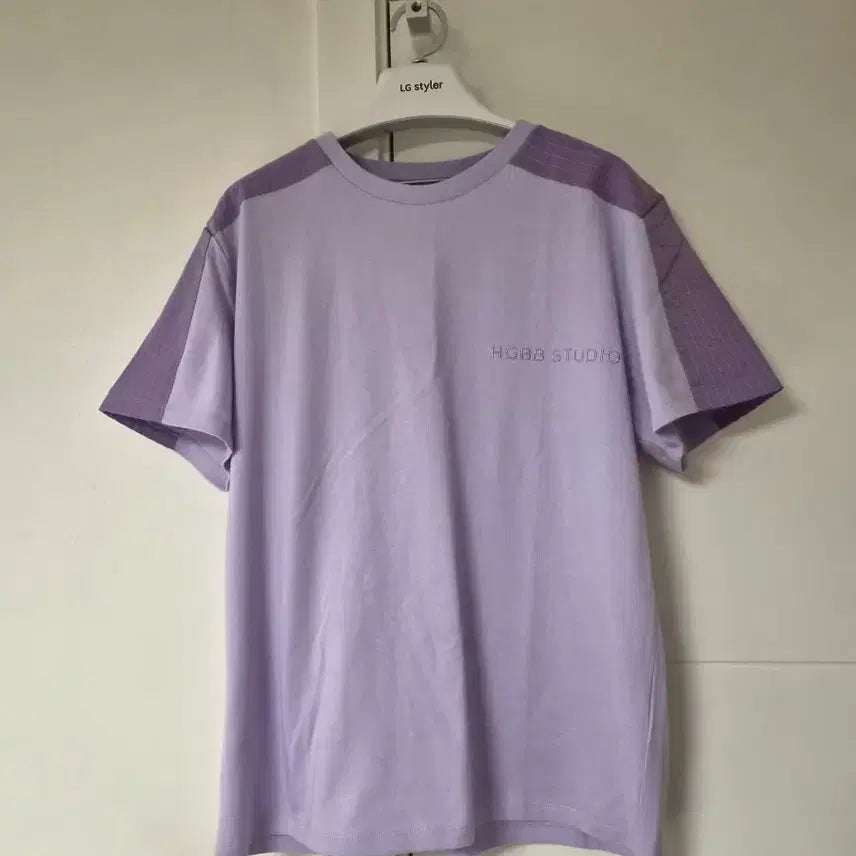 [BUNJANG] HGBB Studio Lavender T-Shirt Size S / HGBB 스튜디오 라벤더 반팔티셔츠 s