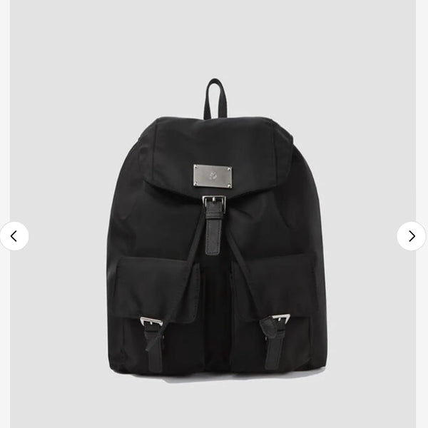 [BUNJANG] SYMBOL Nylon Backpack [Black] / SYMBOL NYLON BACKPACK [BLACK] 샐볼 나일론 백팩
