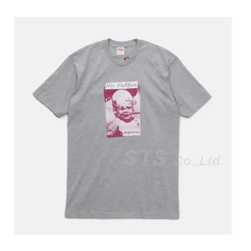 [BUNJANG] Supreme 18SS Hey-Face T-Shirt / (M)슈프림 18SS Hey-Face 티셔츠