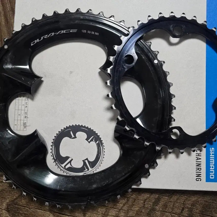 [BUNJANG] Shimano Dura-Ace 12-Speed 52-36T Crankset / 시마노 듀라에이스 12단 52-36 크랭크 아우터&이너