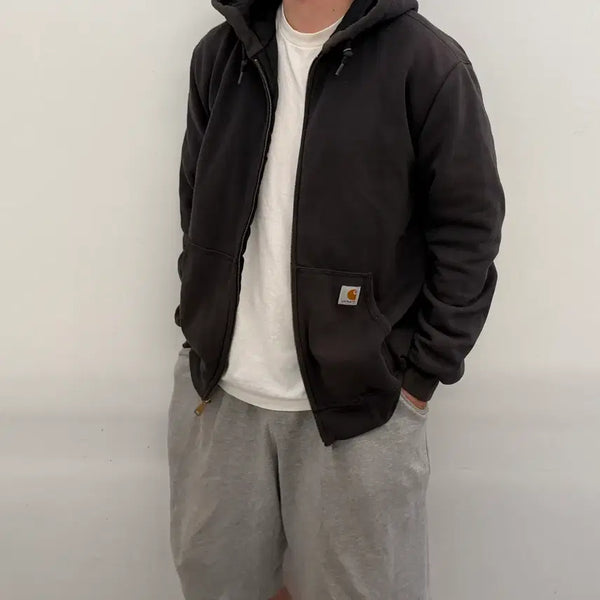[BUNJANG] Carhartt Rain Defender Thermal Hoodie / 칼하트 레인디팬더 써멀 후드집업