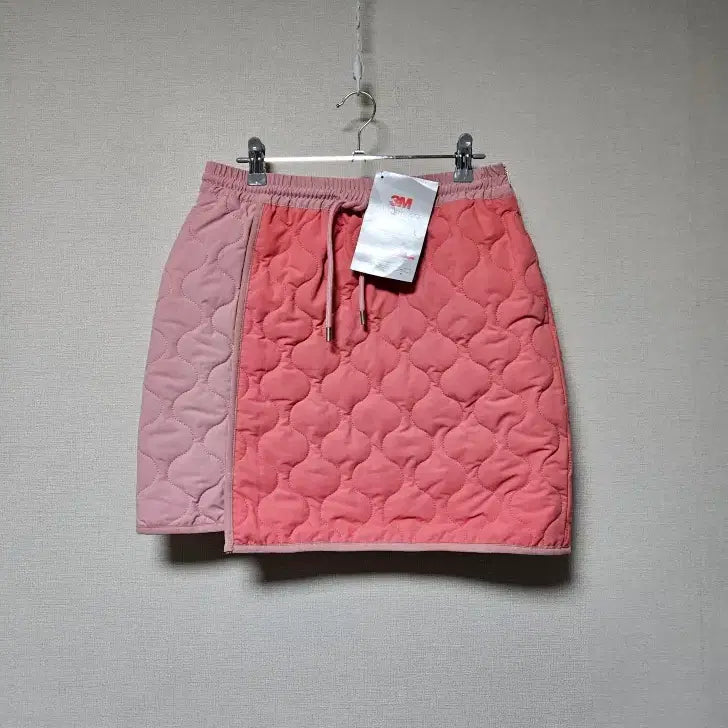 [BUNJANG] DENIVEL Pink Quilted Skirt M / 드니벨 DENIVEL 핑크 퀼팅 스커트 m  새상품