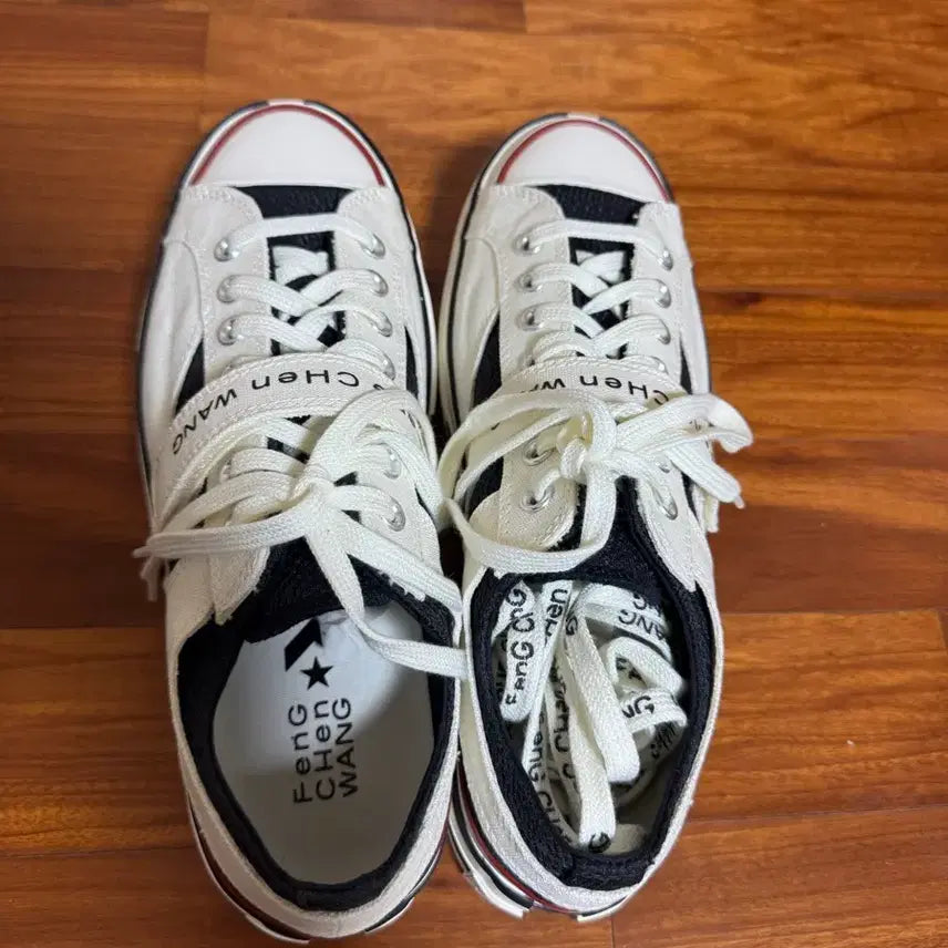 [BUNJANG] Converse Feng Chen Wang Chuck 70 Low Two-in-One Egret / (새상품) 컨버스 펑첸왕 척 70 로우 투인원 에그렛 270