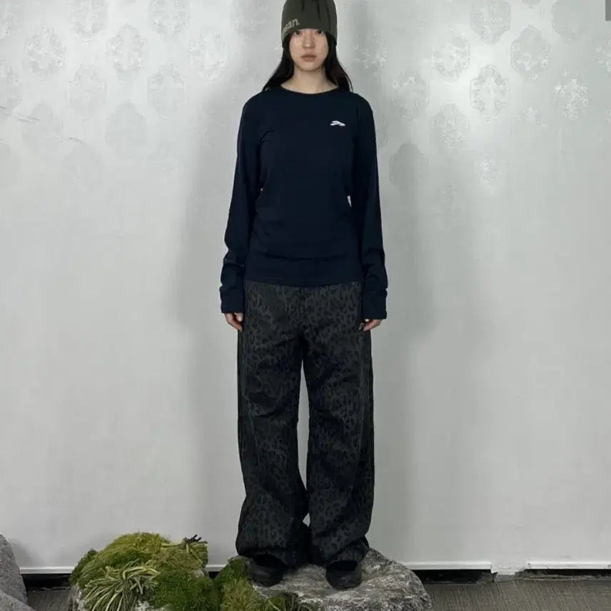 [BUNJANG] Carbon Magnesium Jacquard Triple Knife Beanie (Khaki) / 새상품) 탄산마그네슘 비니 (카키)