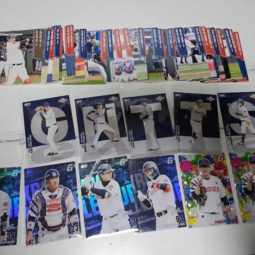[BUNJANG] 2026 KBO Lotte Giants Baseball Cards Bundle Set / 2026 kbo 롯데 카드 포카 박세웅 유강남 김원중 알파벳 홀로 일괄