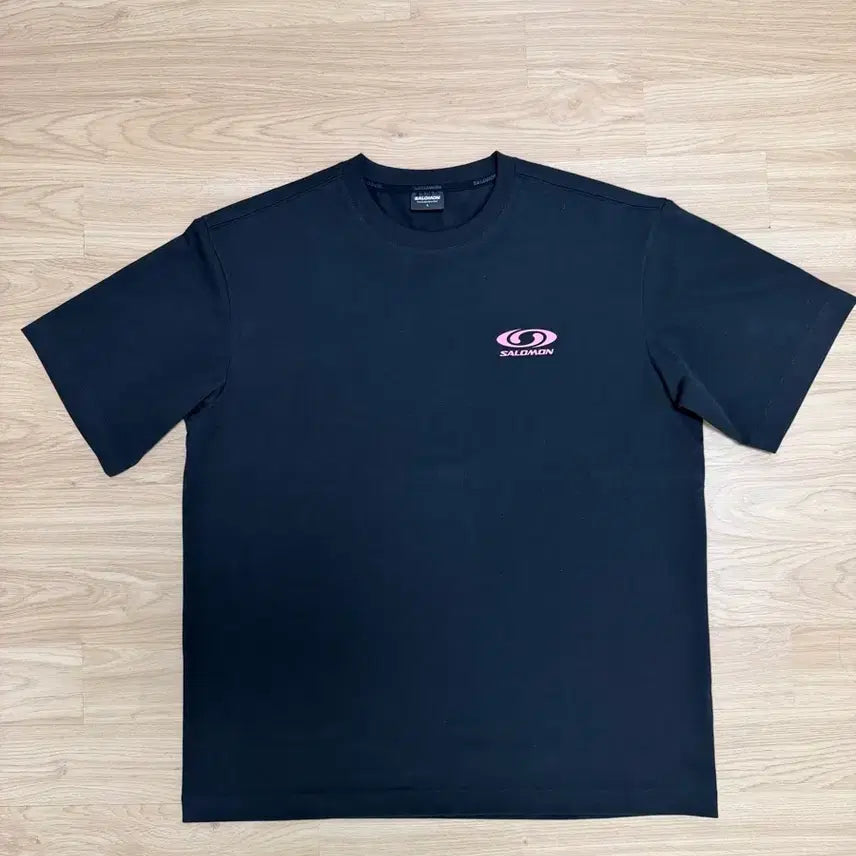 [BUNJANG] Salomon UNI Camo Short-Sleeve T-Shirt Black L / [판매] 살로몬 UNI 카모 반팔티셔츠 블랙 L 사이즈