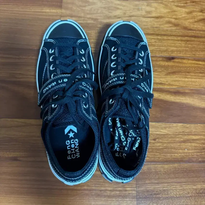 [BUNJANG] Converse x Feng Chen Wang Chuck 70 Low Two-In-One Black / (새상품) 컨버스  펑첸왕 척 70 로우 투인원 블랙 270