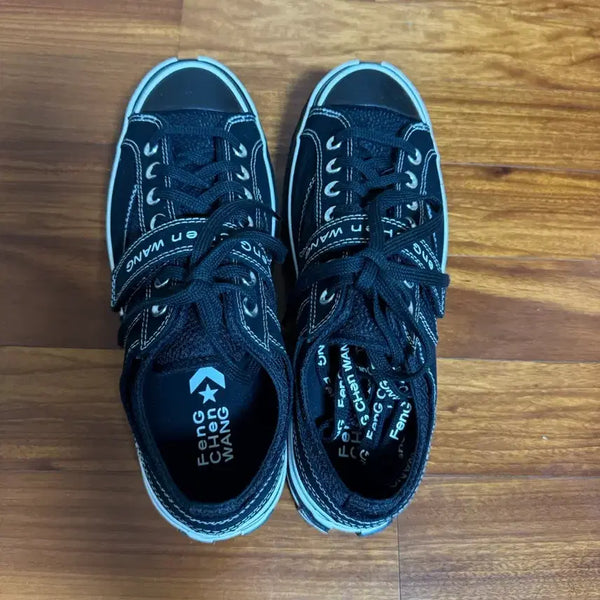 [BUNJANG] Converse x Feng Chen Wang Chuck 70 Low Two-In-One Black / (새상품) 컨버스  펑첸왕 척 70 로우 투인원 블랙 270