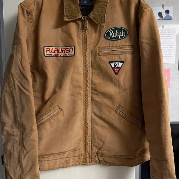 [BUNJANG] Polo Canvas Bomber Jacket / [L] 폴로 캔버스 보머 자켓 새상품