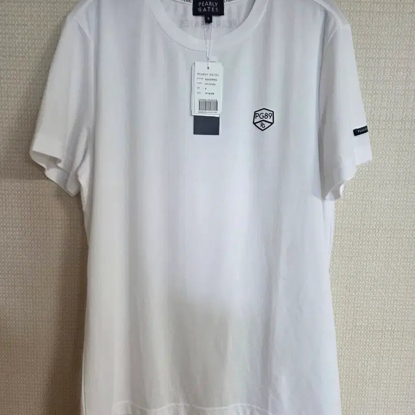 [BUNJANG] Pargates Short Sleeve T-Shirt White / 파리게이츠 반팔 티셔츠 화이트