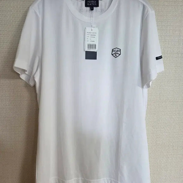 [BUNJANG] Pargates Short Sleeve T-Shirt White / 파리게이츠 반팔 티셔츠 화이트