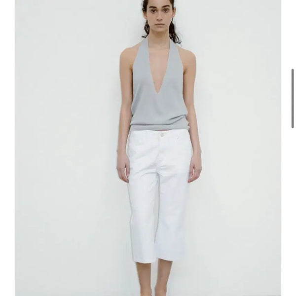 [BUNJANG] Repos Washed Cotton Capri Pants - Size M / 리포스 repos Washed Cotton Capri Pants