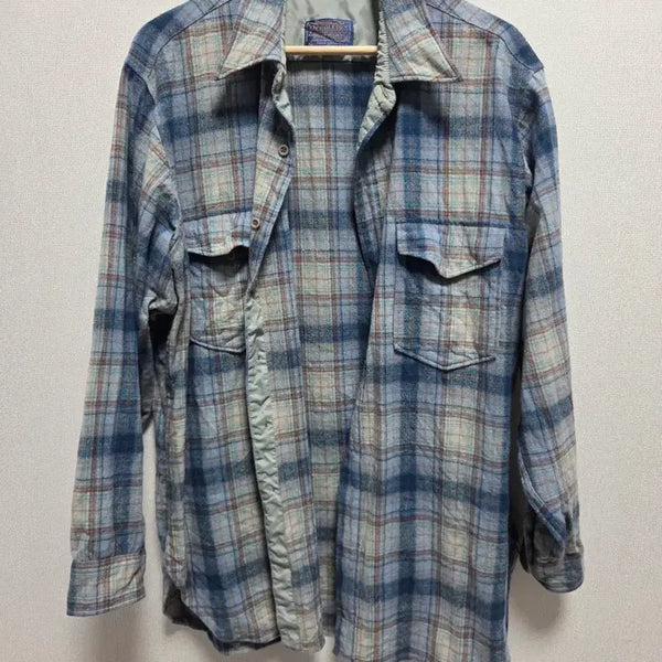 [BUNJANG] Vintage Checkered Shirt / 빈티지 체크 셔츠