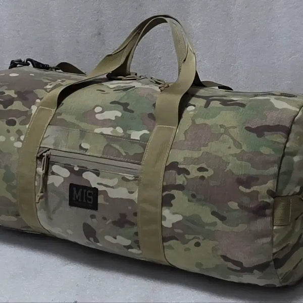 [BUNJANG] MIS Training Drum Bag Multi-cam Duffle/Boston Bag / 엠아이에스 MIS 트레이닝 드럼 백 멀티캠 더플/보스턴백 USA