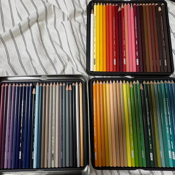 [BUNJANG] Prisma Color Pencils 72 Set / 프리즈마 색연필 72색