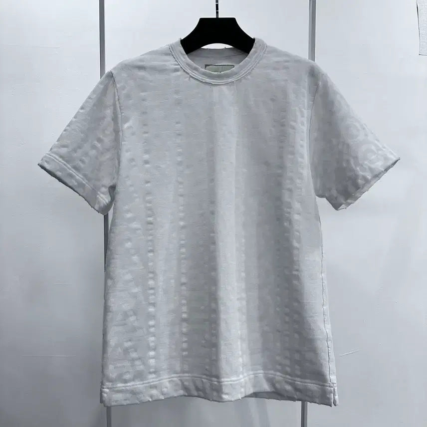 [BUNJANG] Fendi Roma Lettering Short Sleeve T-Shirt White XS / 펜디 로마 레터링 반팔 화이트 / 오버핏 XS