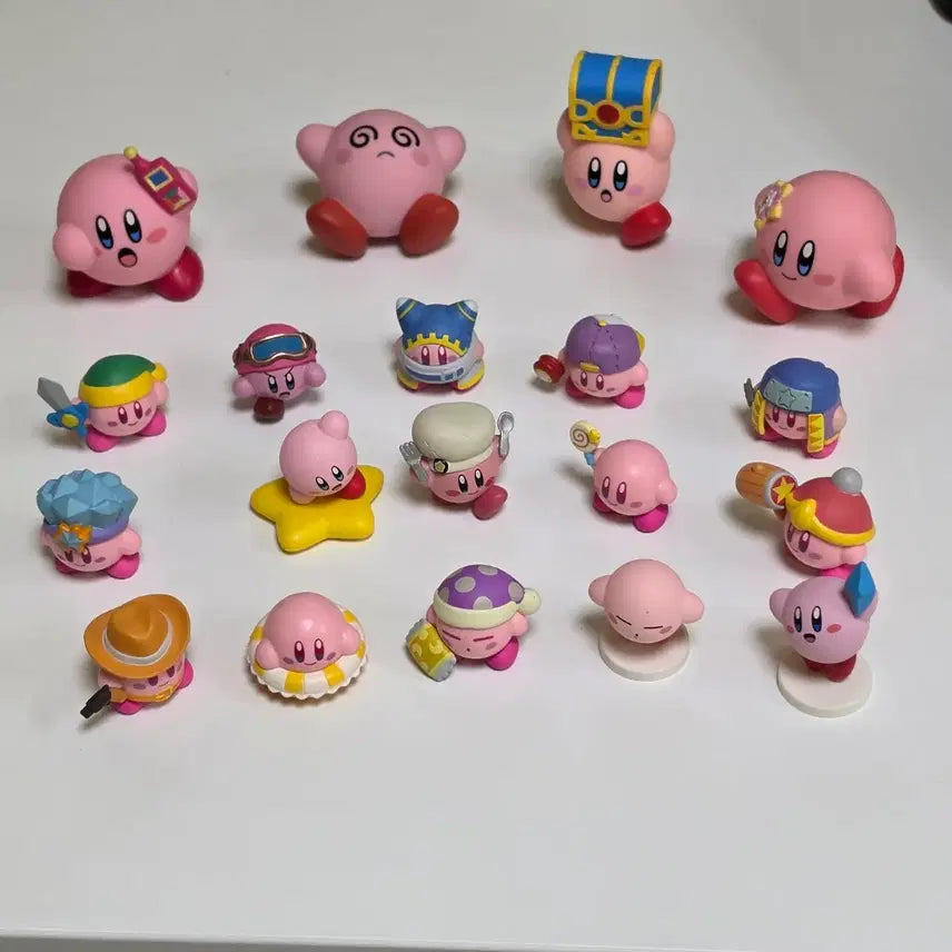 [BUNJANG] Kirby Gacha Collection 19-Piece Bundle Set / 별의 커비 가챠 19개 일괄