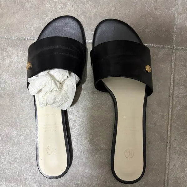 [BUNJANG] Hows Leather Slippers Size 245 / 호와스 가죽 슬리퍼 245