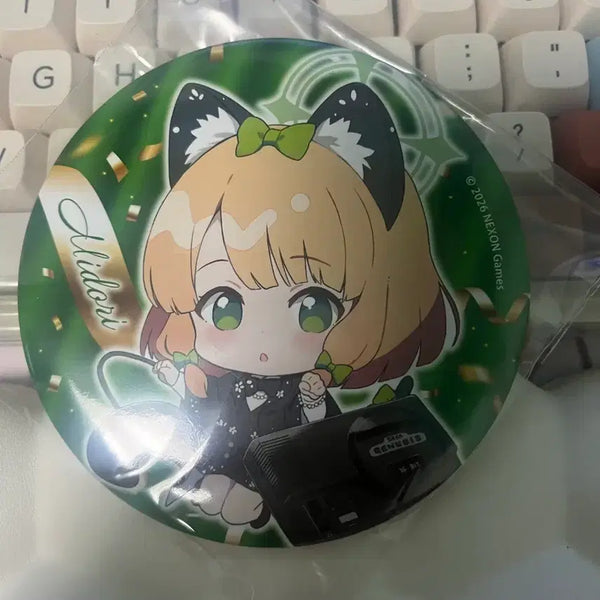 [BUNJANG] Blue Archive Ichiban Kuji Midori Can Badge / 블루아카이브 이치방쿠지 미도리 캔뱃지
