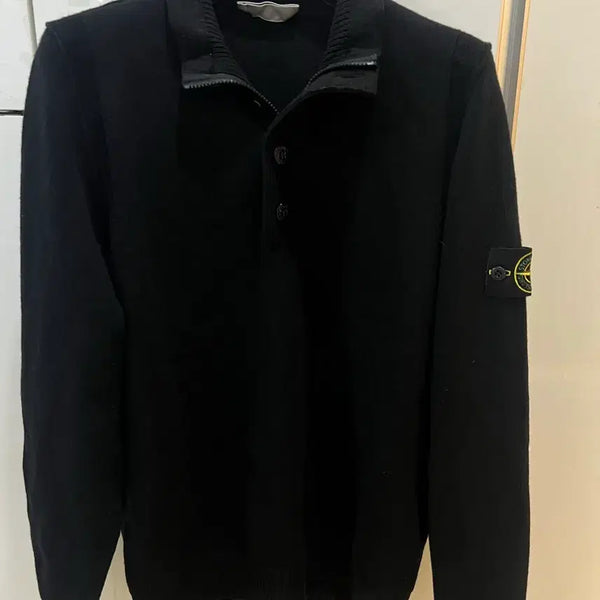 [BUNJANG] Stone Island 26FW Half-Zip Knit XL / 26fw 스톤아일랜드 반집업니트 xl 새상품급
