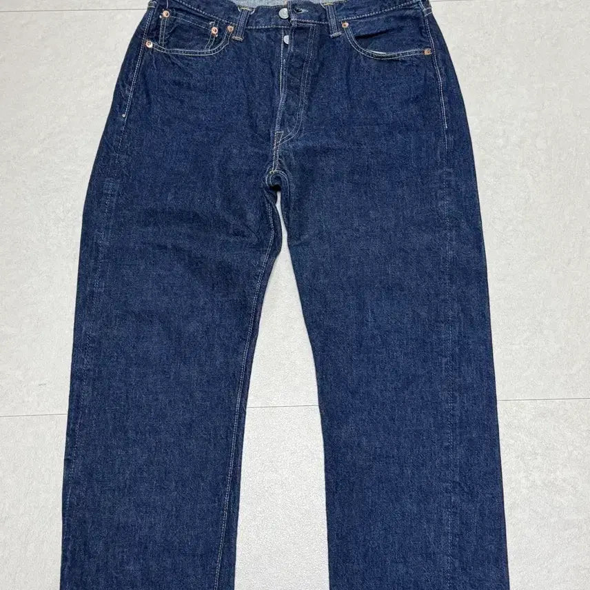 [BUNJANG] Fullcount 0105 One Wash Straight Fit Denim Jeans / 풀카운트 0105 원워시