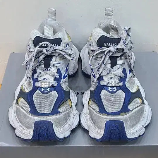 [BUNJANG] Balenciaga Cargo Sneakers Blue / [2327]발렌시아가 카고 스니커즈 43(280~285)블루