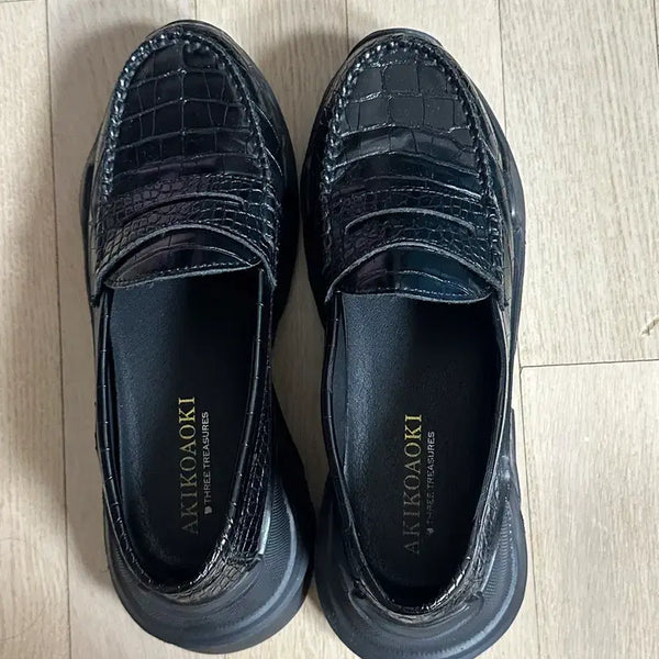 [BUNJANG] AKIKOAOKI Crocodile Platform Sneakers (240) / 아키코아코키 제니 통굽 운동화 240