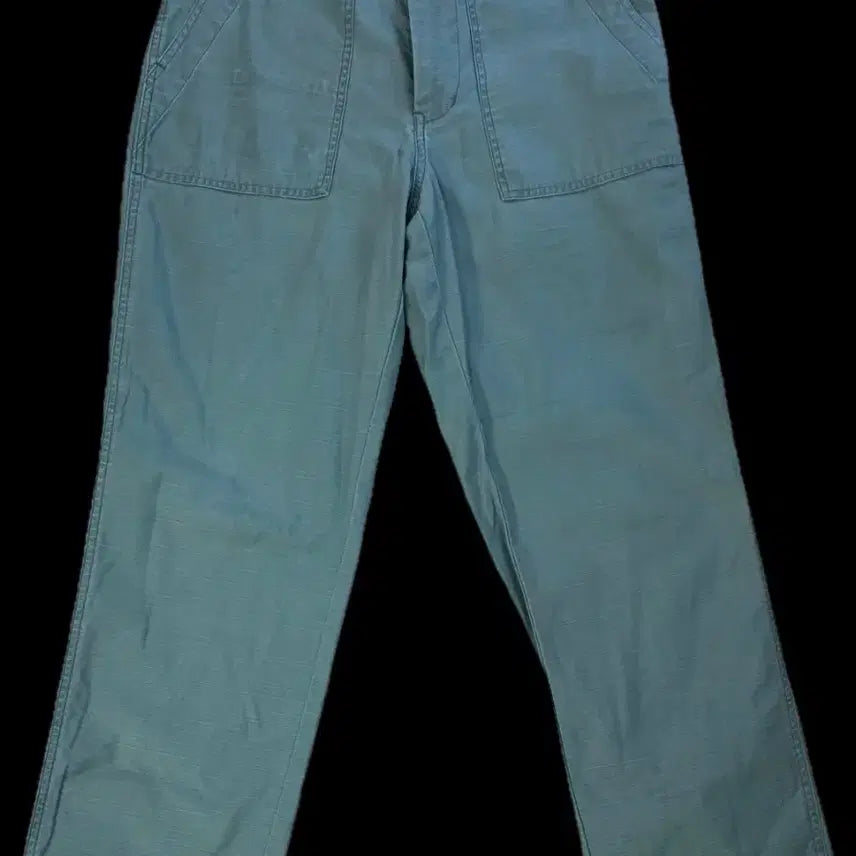 [BUNJANG] Bants Back Satin Fatigue Pants Size 46 / 46 - 반츠 백사틴 퍼티그 팬츠