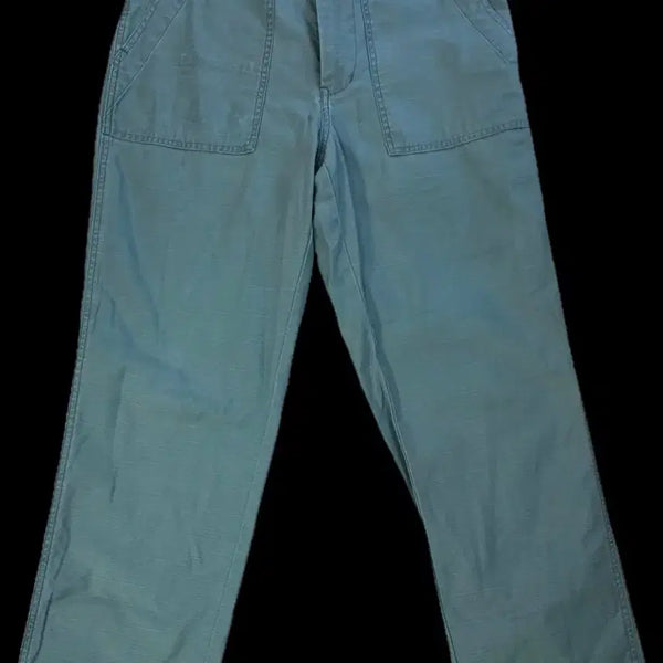 [BUNJANG] Bants Back Satin Fatigue Pants Size 46 / 46 - 반츠 백사틴 퍼티그 팬츠