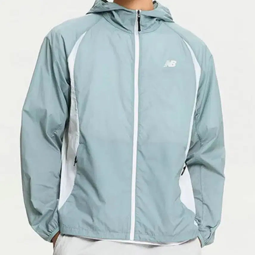 [BUNJANG] New Balance Unisex Windbreaker Mint / 뉴발란스 남여공용 바람막이 민트