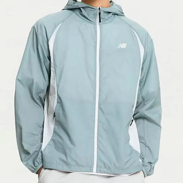 [BUNJANG] New Balance Unisex Windbreaker Mint / 뉴발란스 남여공용 바람막이 민트