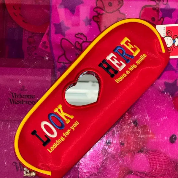 [BUNJANG] Episode Red Heart Stationery Pouch / 고전문구 에피소드 레드 하트 거웅 필통 파우치