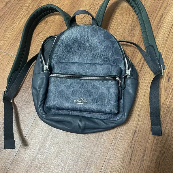 [BUNJANG] Coach Mini Charlie Backpack Black / 코치 미니 찰리 백팩 블랙